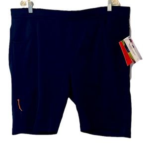 North Hudson Performance Golf Shorts Size X-LARGE Navy NWT